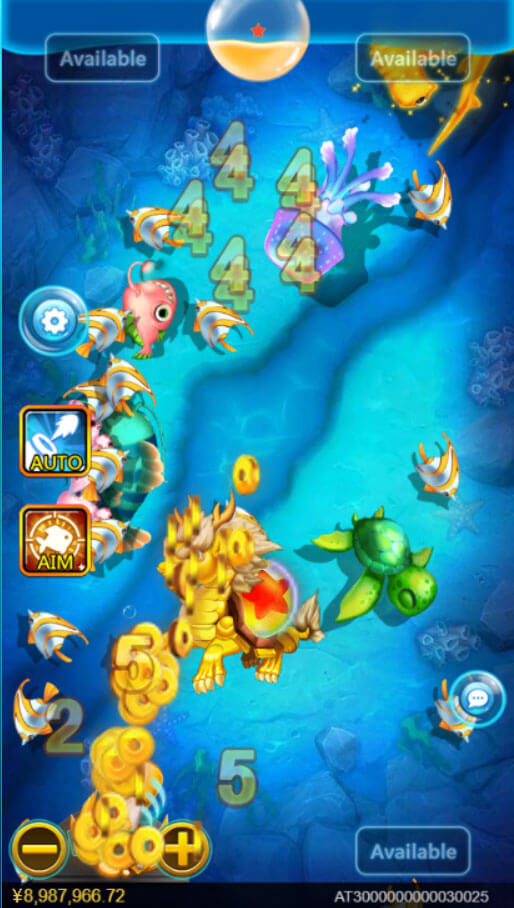 Giao diện bắn cá OneShot Fishing