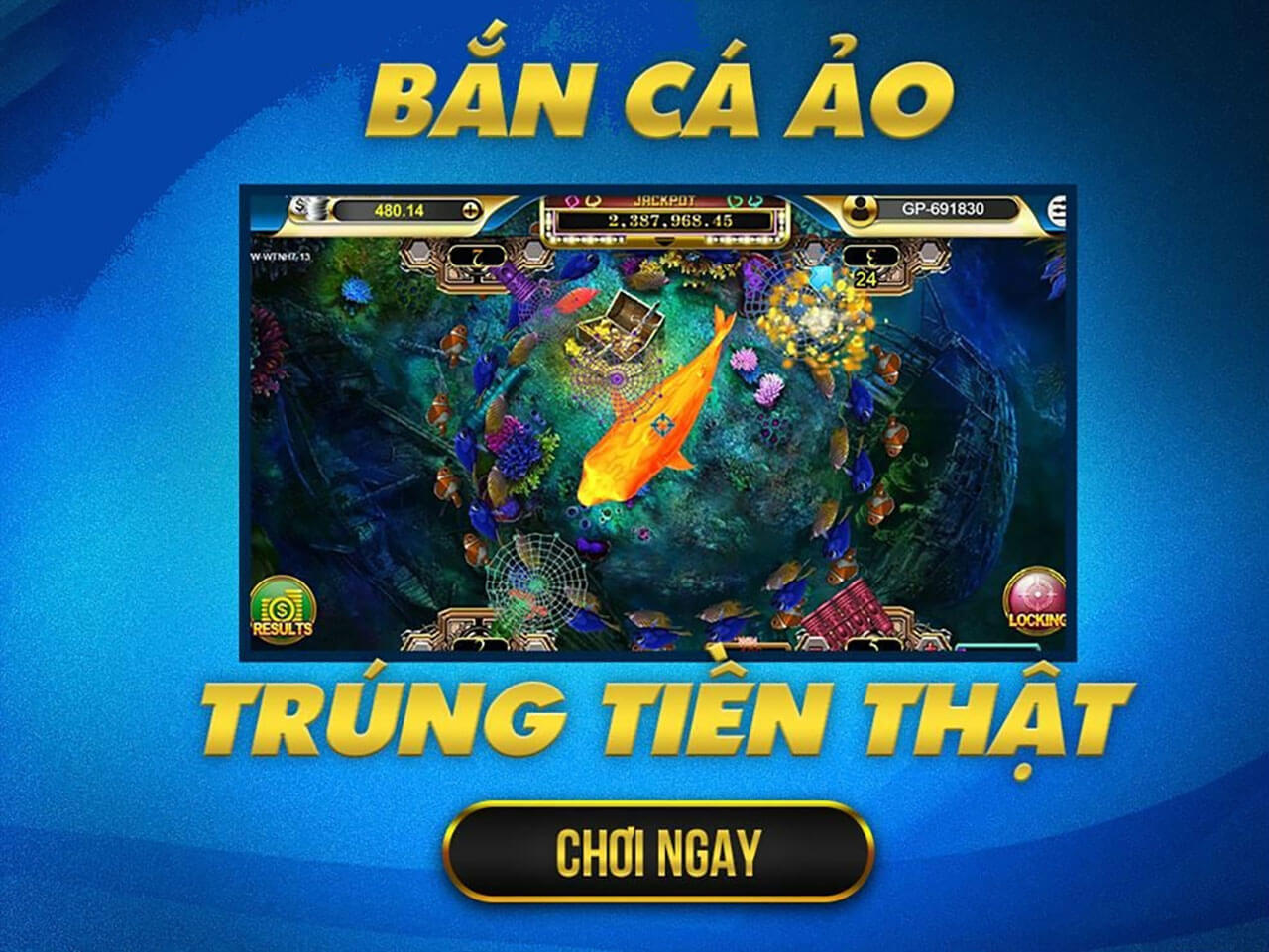 bắn cá trúng thưởng