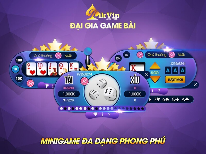 (3) Đa dạng các tựa game lôi cuốn