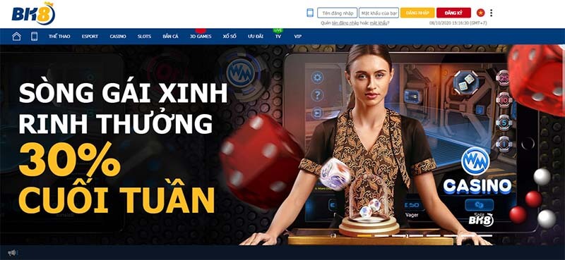 BK8 có kho game cực kỳ phong phú