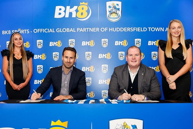 công bố BK8 trở thành đối tác toàn cầu mới của CLB Huddersfield Town