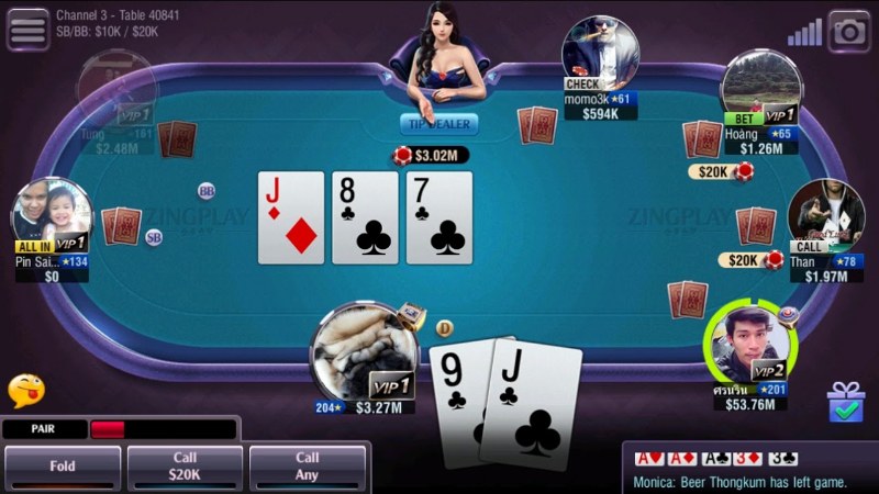 cách chơi game poker online miễn phí